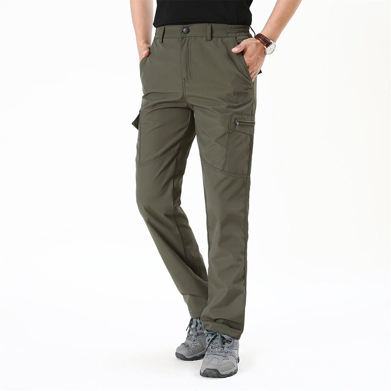 Pantalones cargo para hombre All Seasons Pantalones elásticos casuales sólidos para exteriores