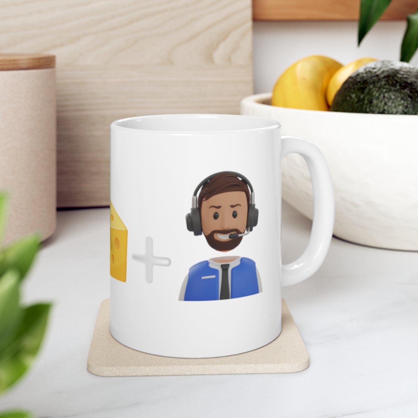 Taza de Cerámica La Quesoporte 11oz