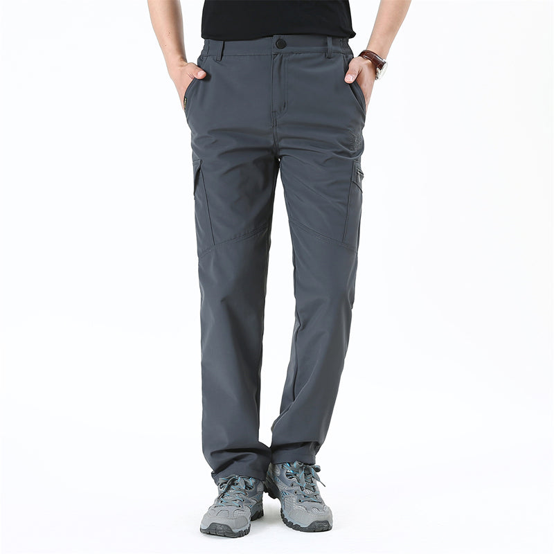 Pantalones cargo para hombre All Seasons Pantalones elásticos casuales sólidos para exteriores