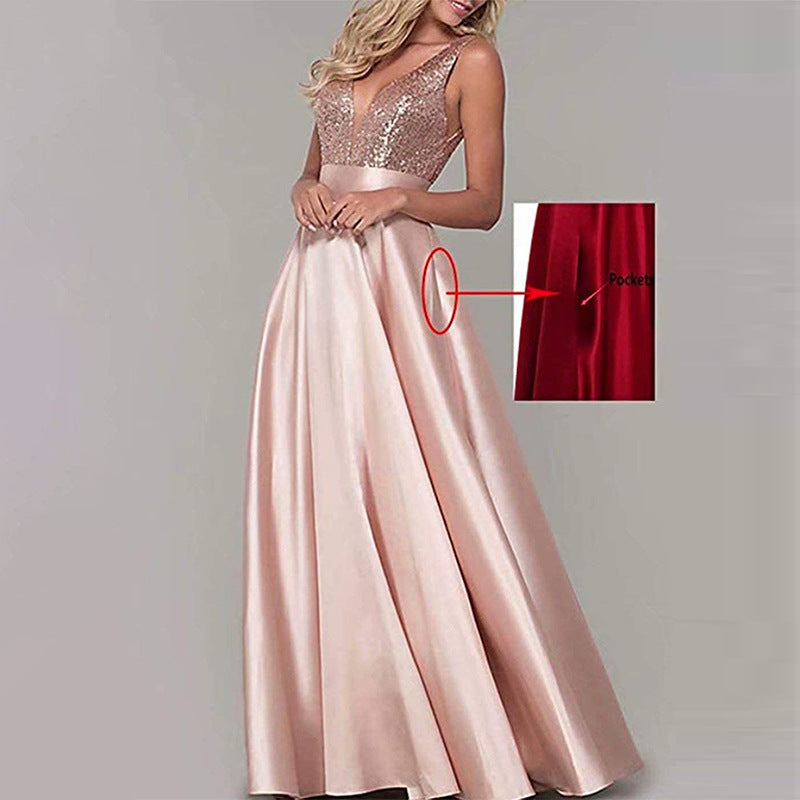 Sequined Skin Formal Evening Dress