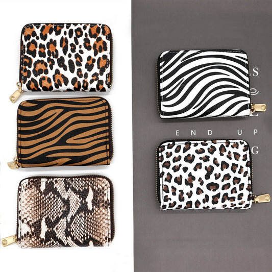 Animal Pattern Series Expanding Card Holder