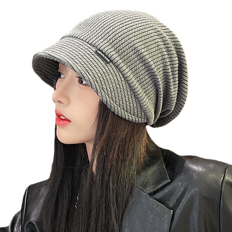 All-matching Warm Fashion Slimming Pullover Beanie Hat