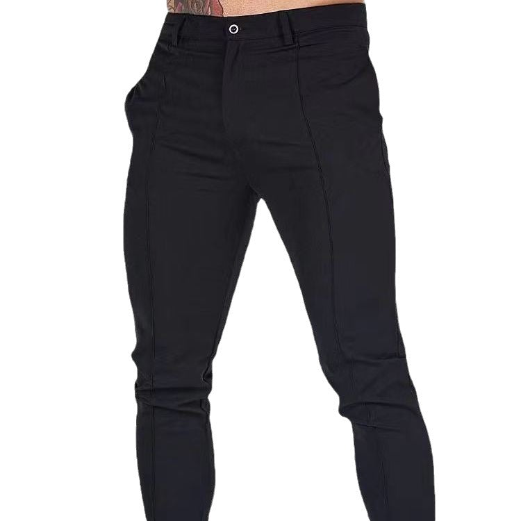 Spring New Men's Outdoors Slim-fit Trousers Straight Sports Pants