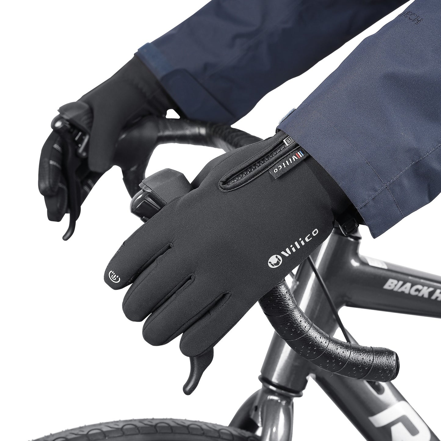 Men's Fashion Outdoor Cycling Warm Gloves