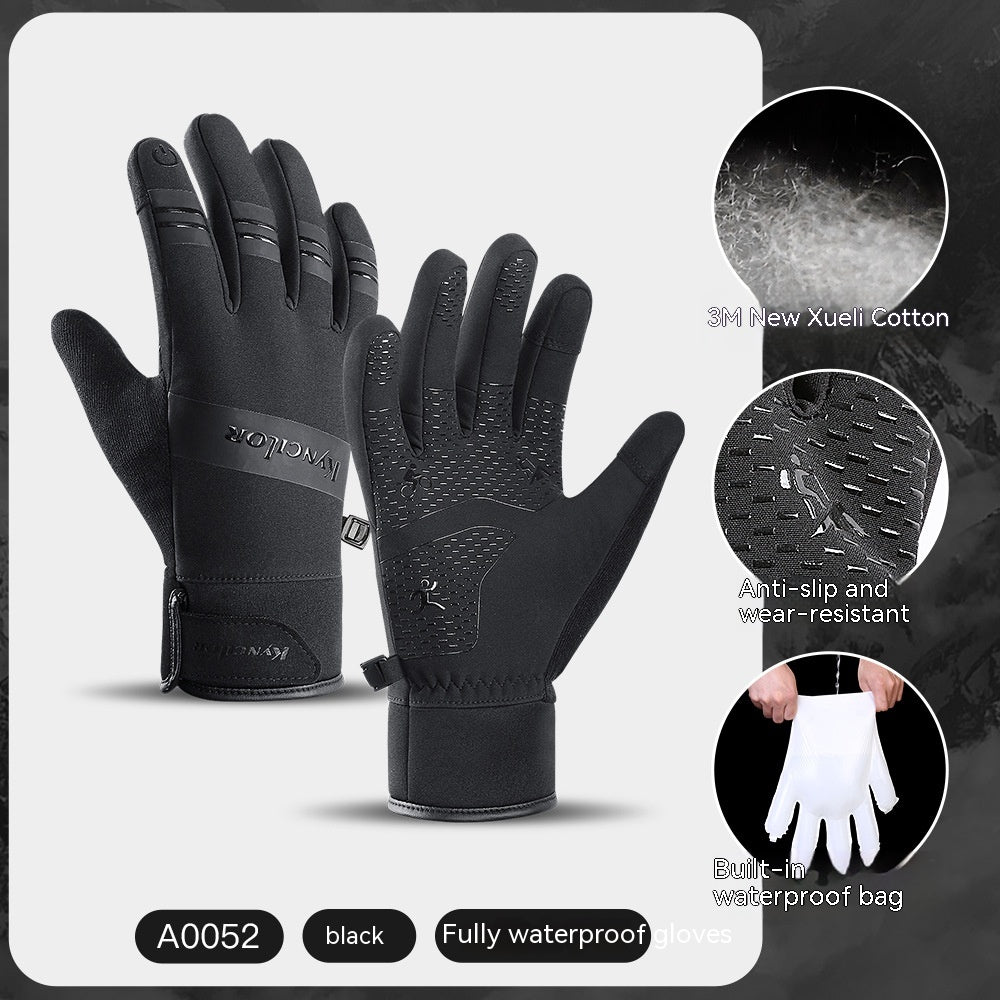 Guantes de equitación para deportes al aire libre, cálidos y de moda para hombres y mujeres