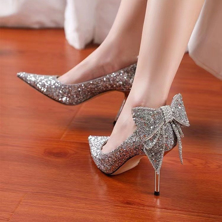 Women's Fashion Pointed Low-cut High Heels