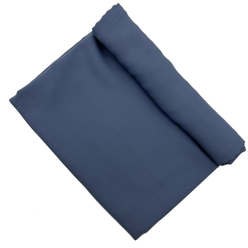 Women's Satin Chiffon Pleated Scarf