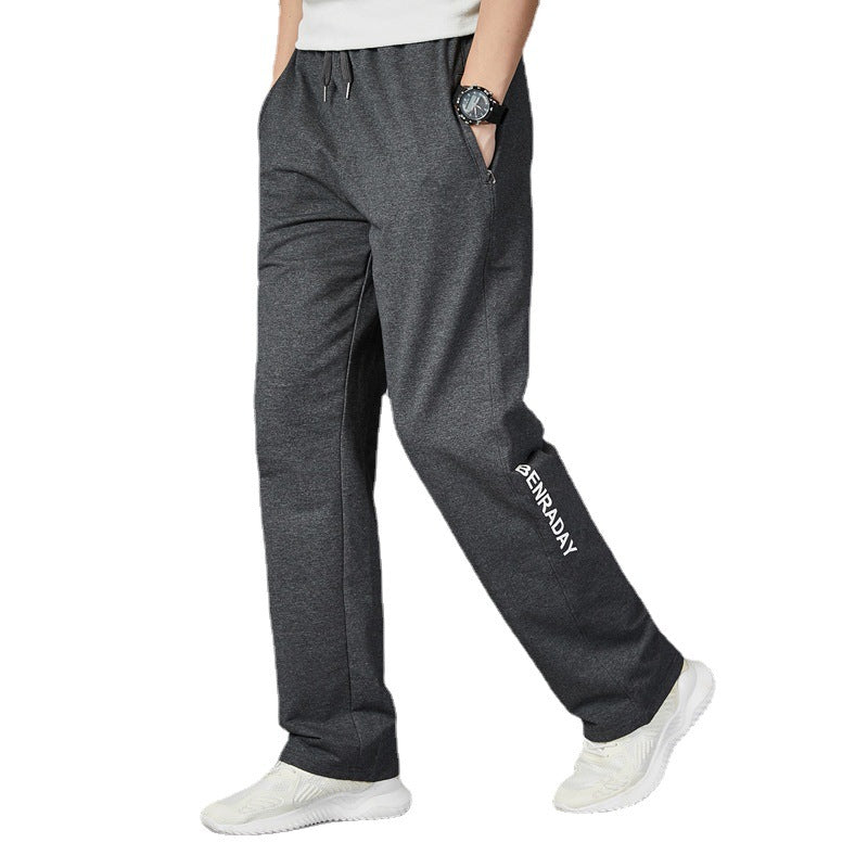 Men's Sports Pants Plus Fat Large Size Youth Running Pants Men