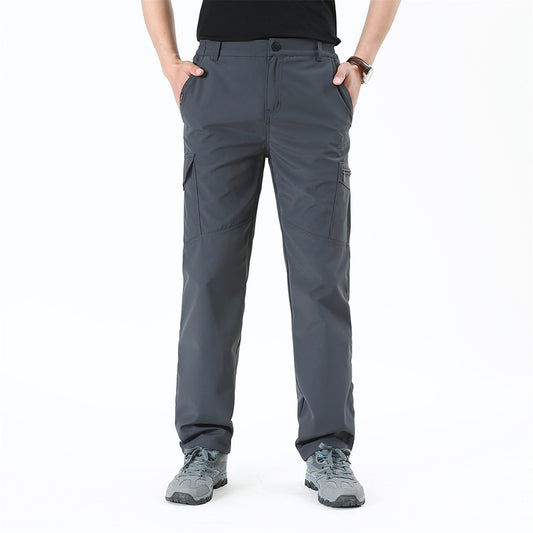 Pantalones cargo para hombre All Seasons Pantalones elásticos casuales sólidos para exteriores