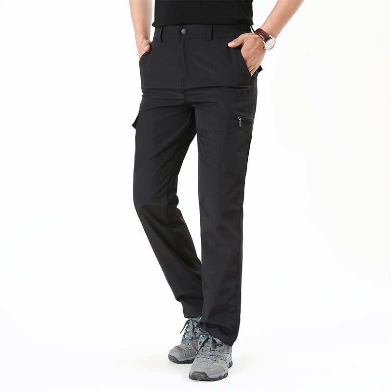 Pantalones cargo para hombre All Seasons Pantalones elásticos casuales sólidos para exteriores