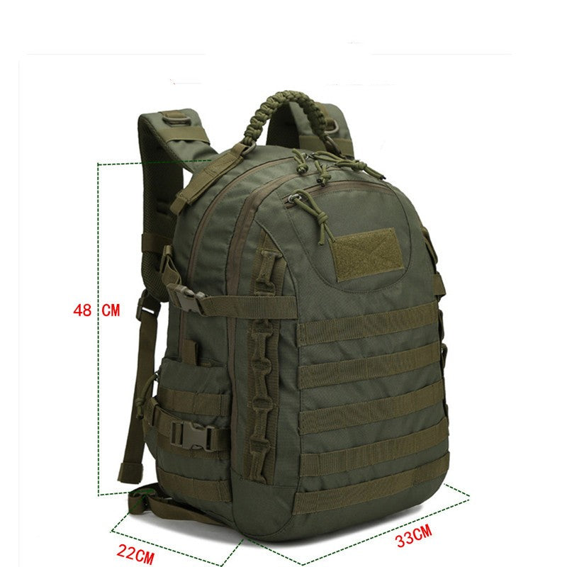 Mochila táctica con ventilador militar al aire libre impermeable