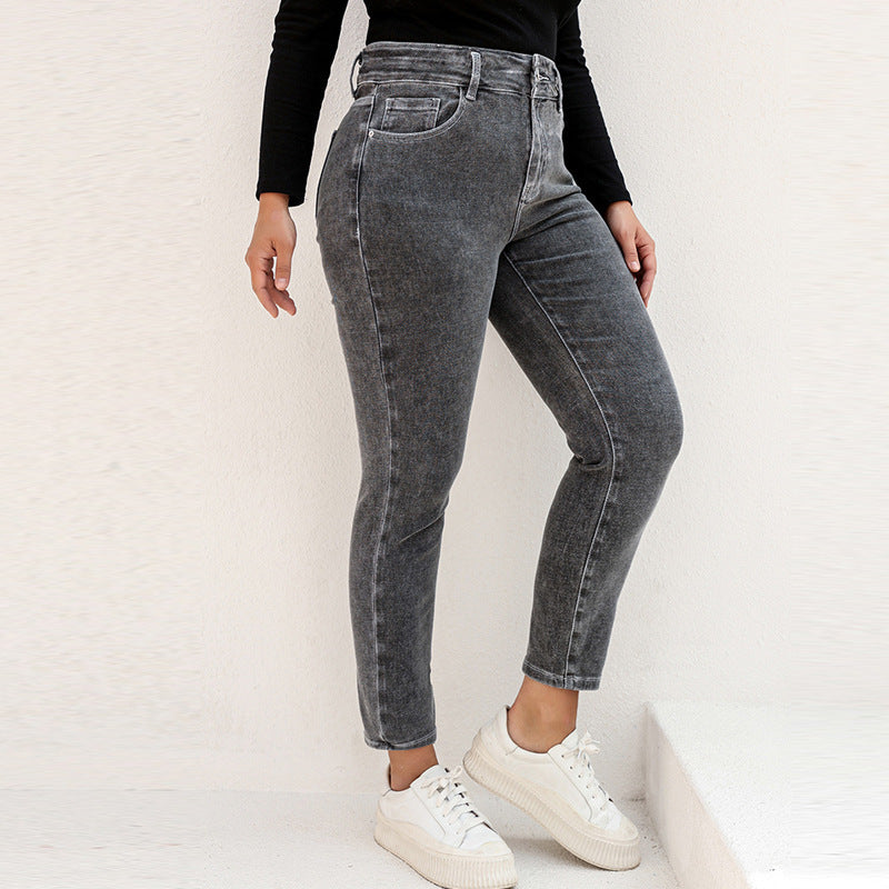 Large Size Loose Jeans Fashion All-matching