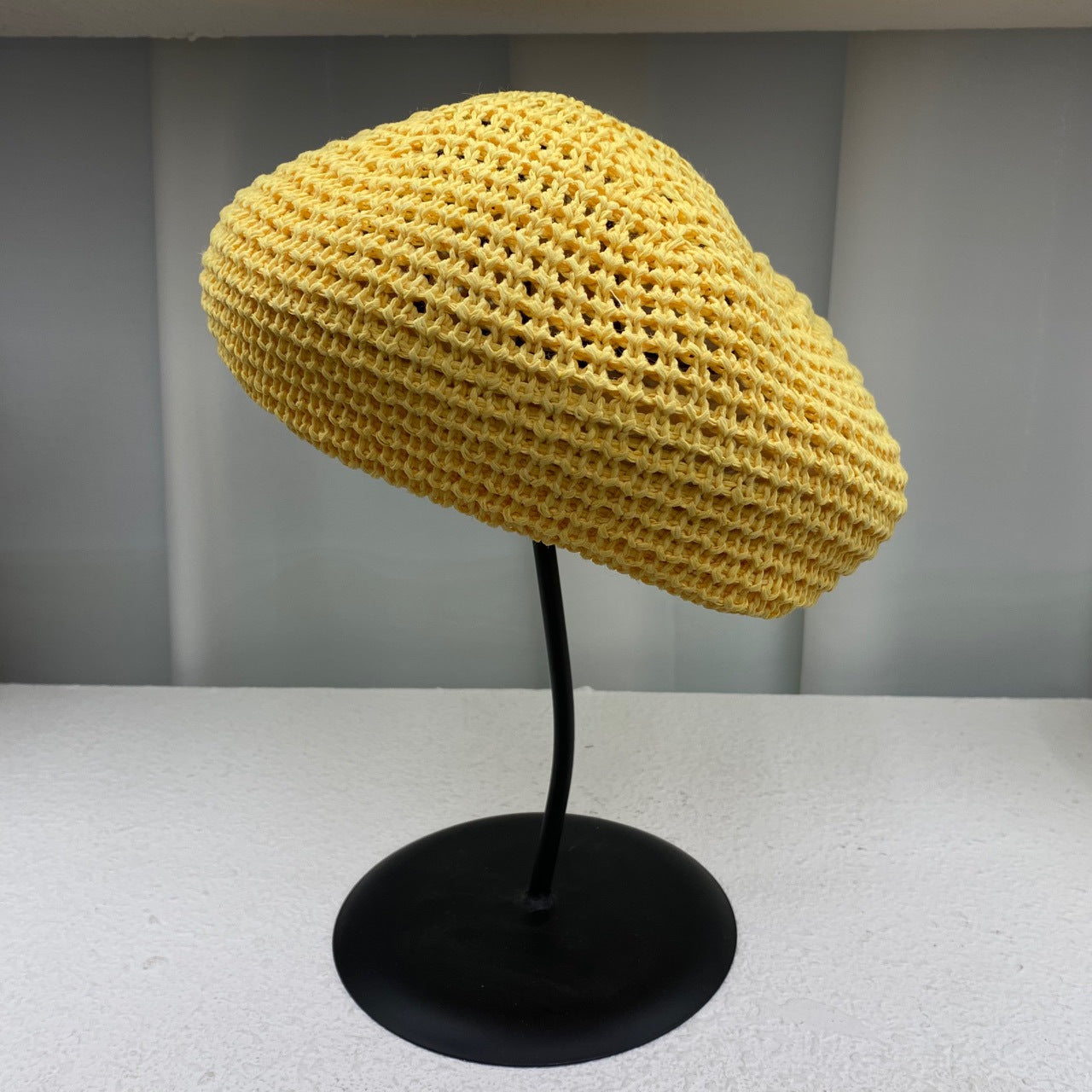 Women's Summer Large Size Thin Woven Beret