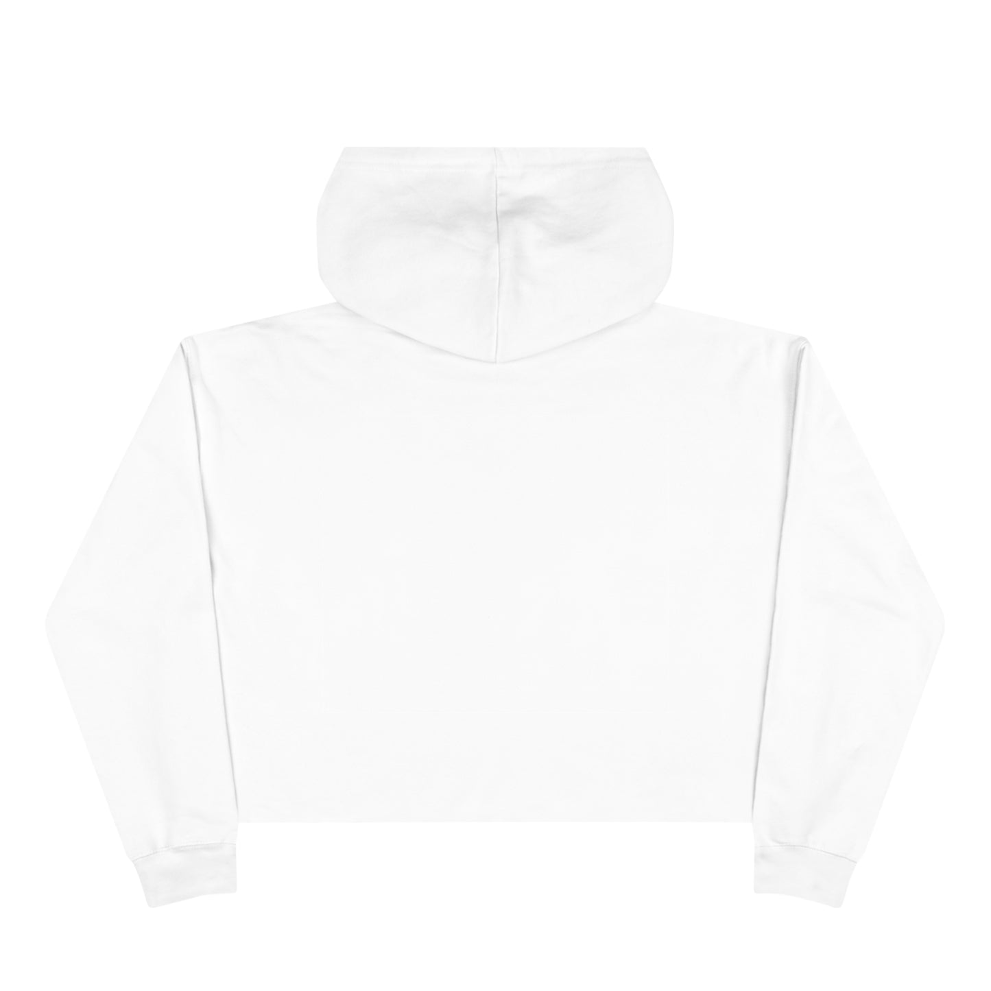 I am logo Crop Hoodie