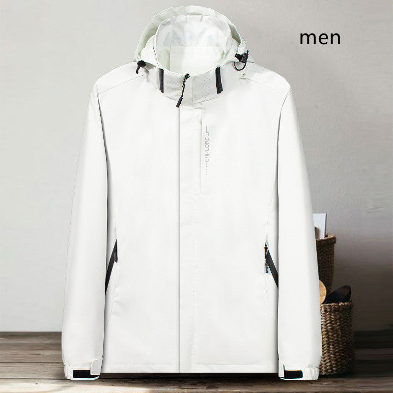 Thin Shell Jacket Waterproof Windbreaker Jacket