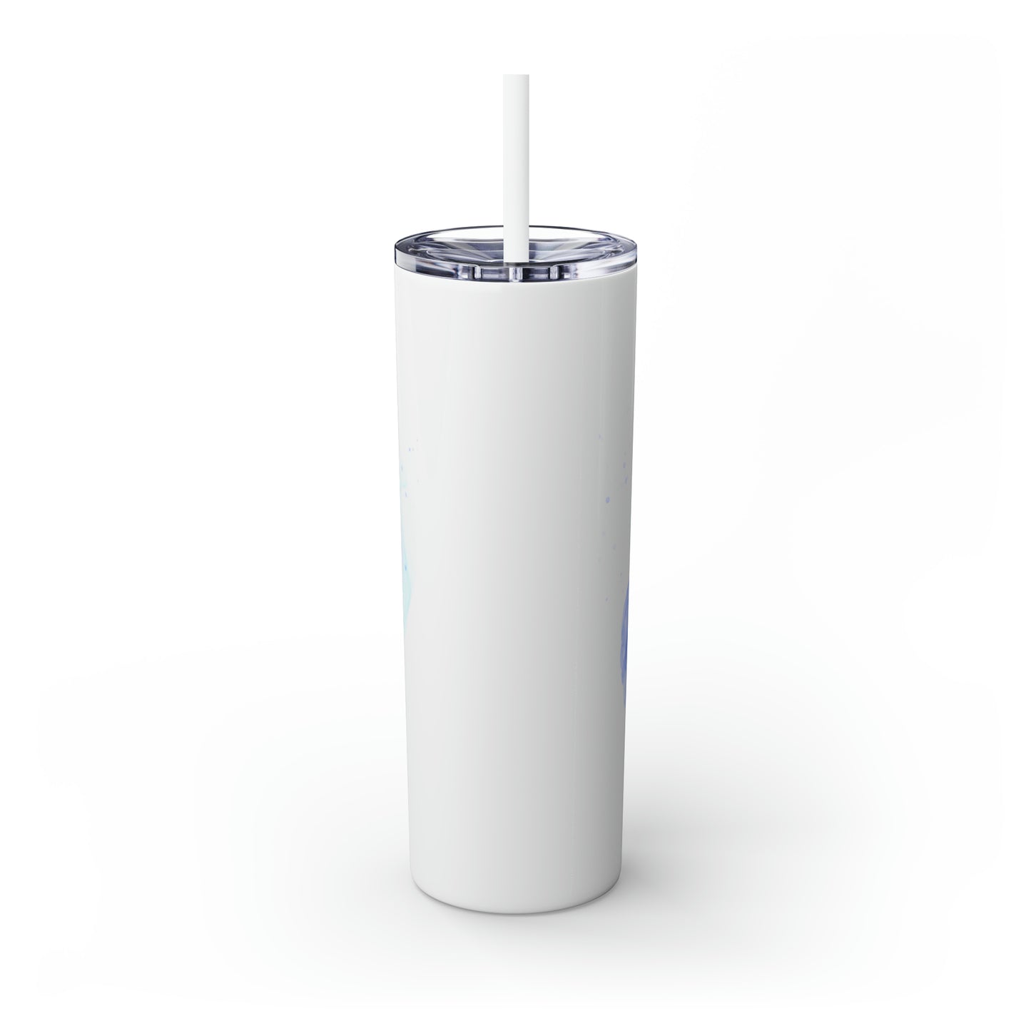 I am logo Skinny Tumbler with Straw, 20oz