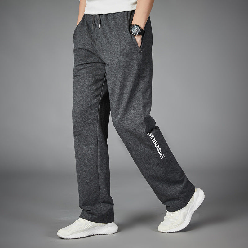 Pantalones deportivos para hombre, tallas grandes, pantalones para correr juveniles, para hombre