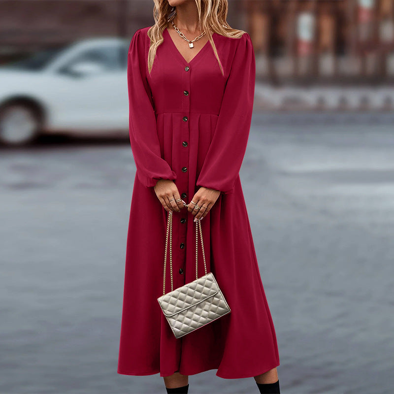 Vestido especial de cintura alta de moda para mujer