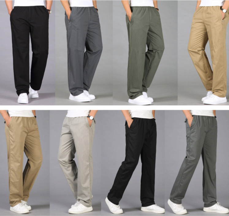 Pantalones casuales para hombre, monos de talla grande para hombre