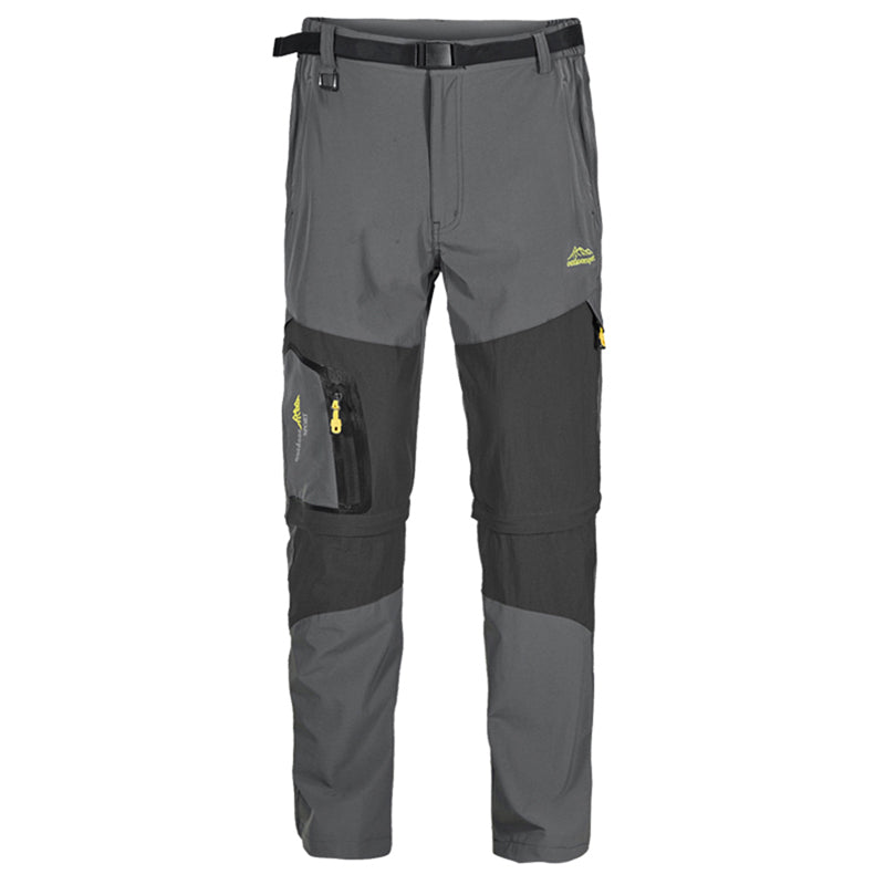 Pantalones de secado rápido para hombre, pantalones con perneras desmontables para senderismo al aire libre, pantalones para hombre, pantalones casuales y deportivos para hombre