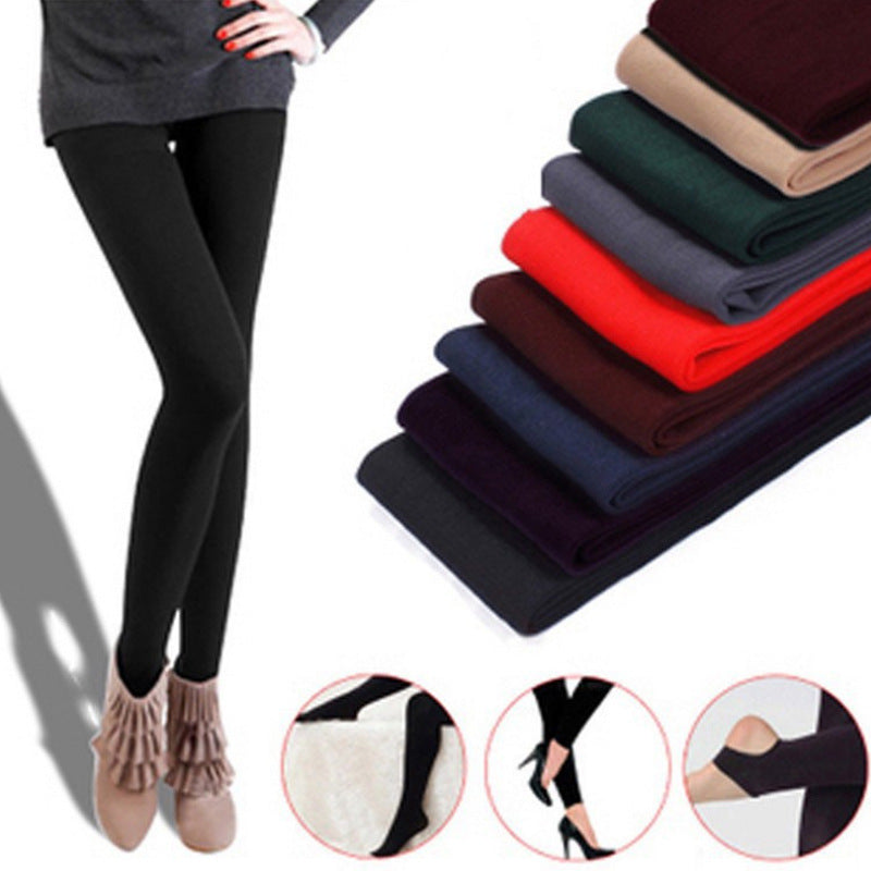 Women's Fashion Brushed Pants Thickened