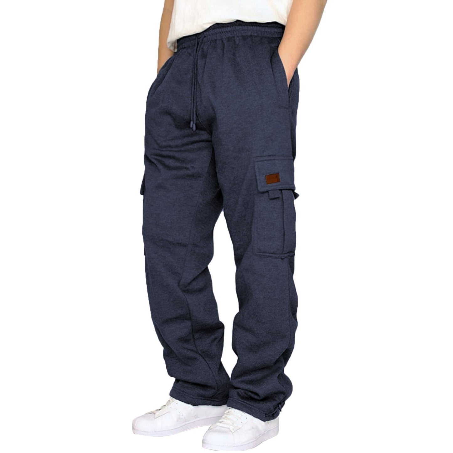 Pantalones cargo sueltos de moda para hombre