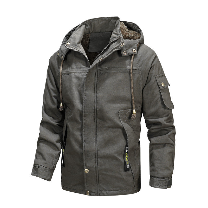 Men's Fashion Leisure Washed-out Jacket Coat