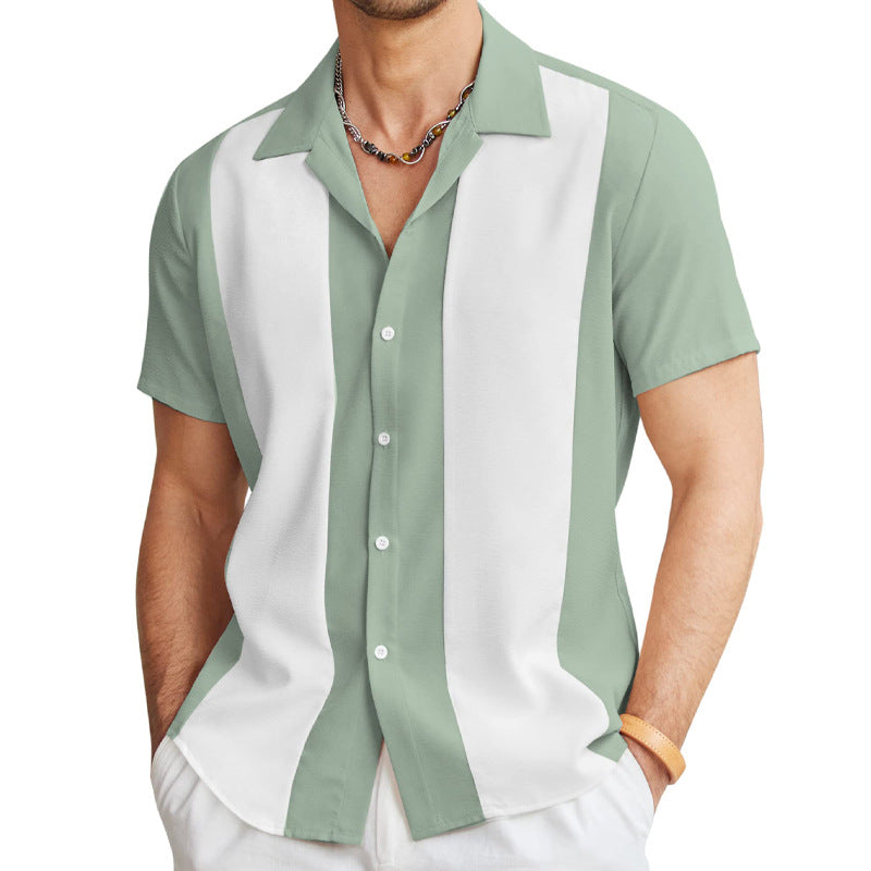 Camisa Hawaiana Hombre Vacaciones Playa