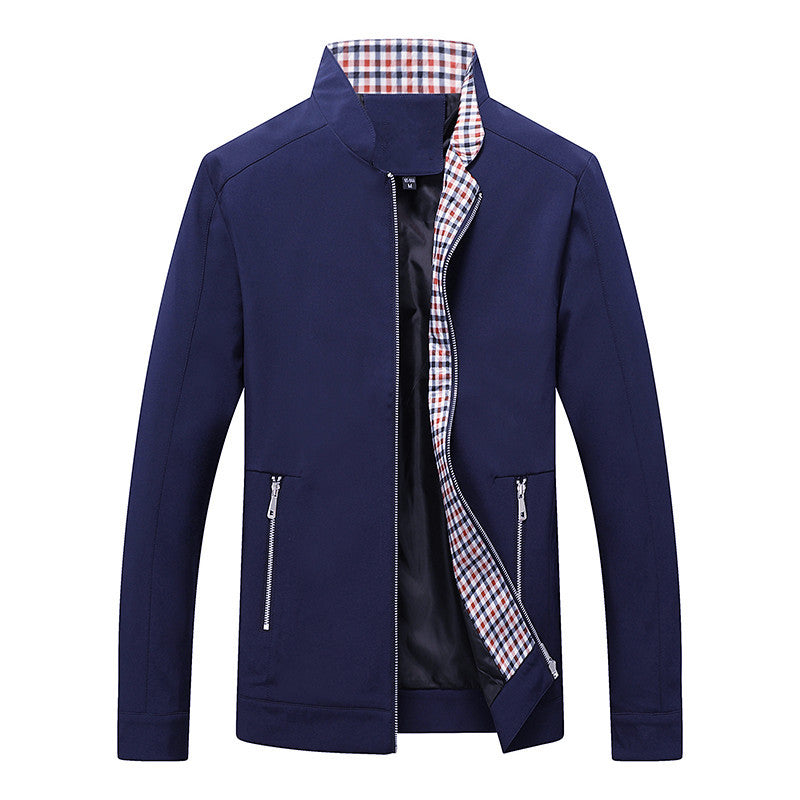 Chaqueta de solapa holgada informal de moda para hombre