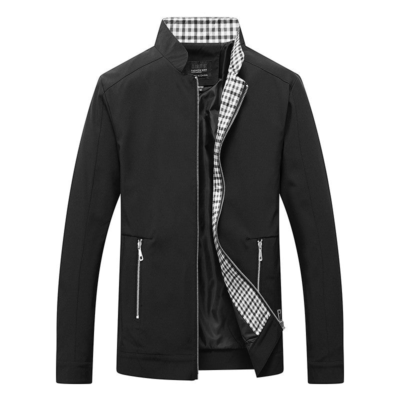 Chaqueta de solapa holgada informal de moda para hombre