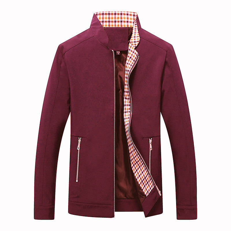 Chaqueta de solapa holgada informal de moda para hombre