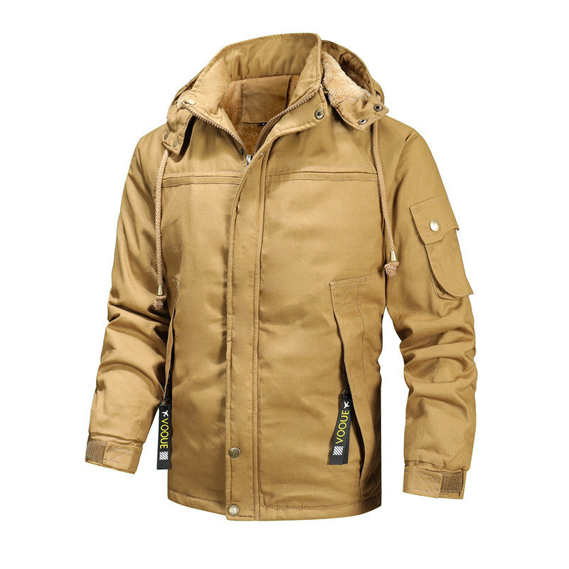 Men's Fashion Leisure Washed-out Jacket Coat