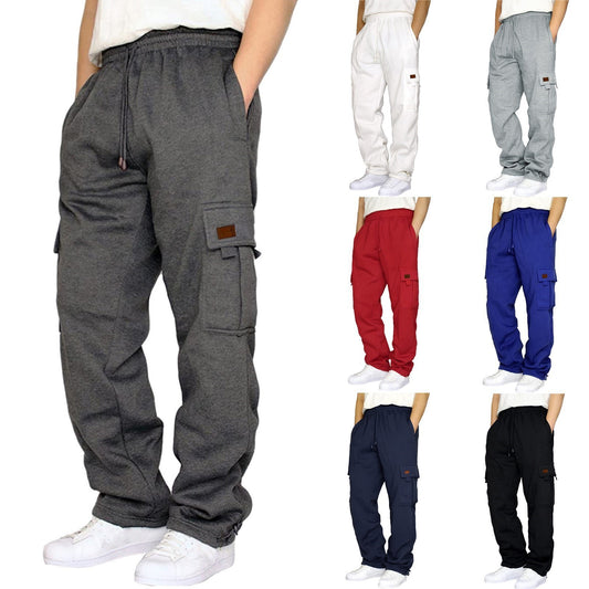 Pantalones cargo sueltos de moda para hombre