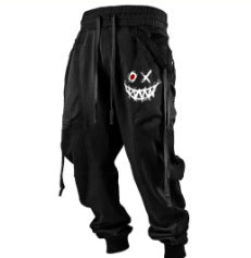 Pantalones deportivos estampados 3D Tallas grandes Casual Hombres