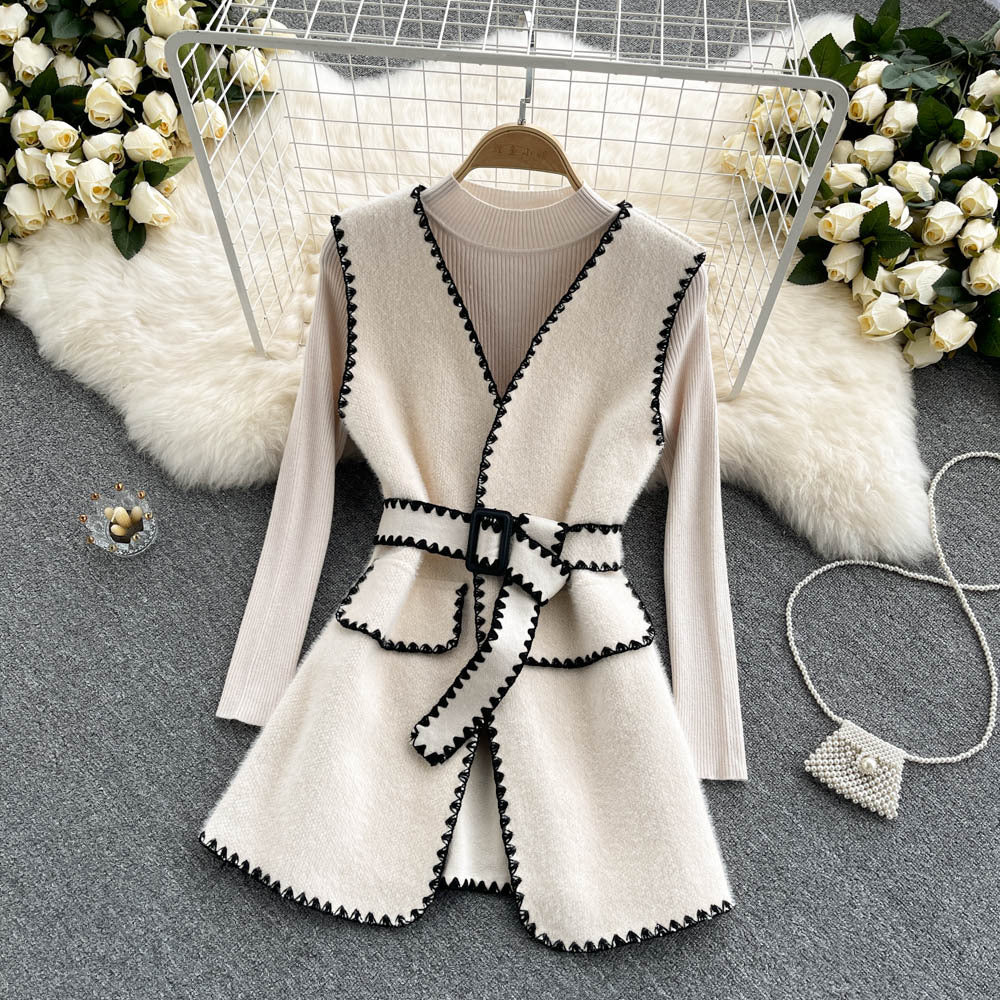 Woolen vest for women