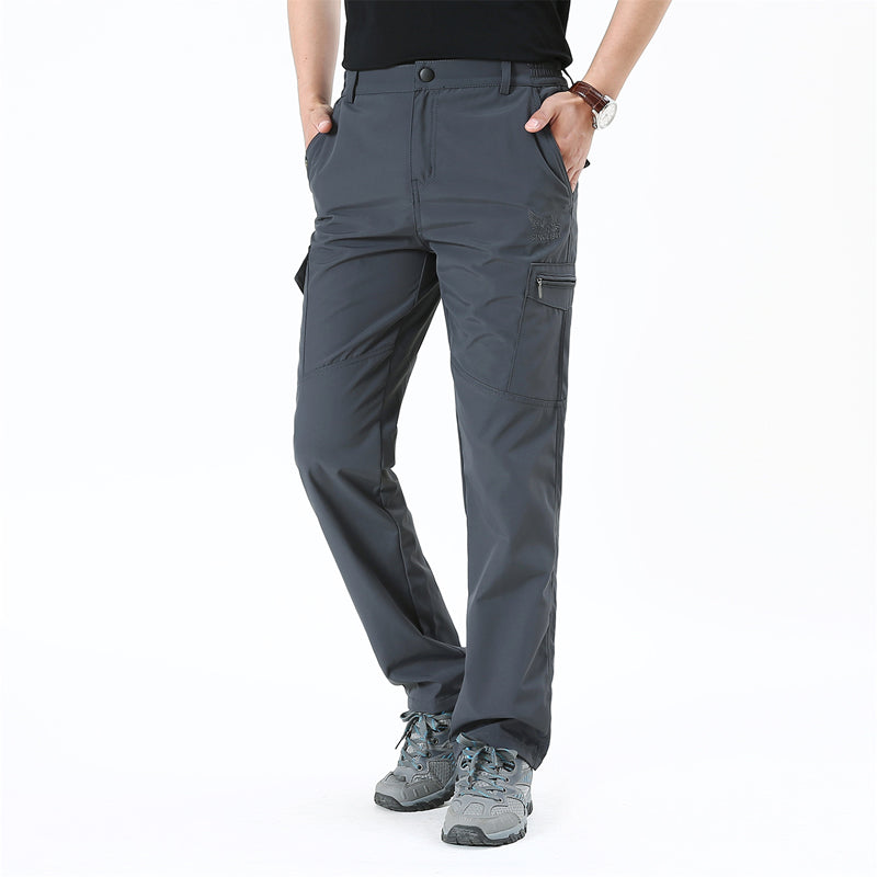 Pantalones cargo para hombre All Seasons Pantalones elásticos casuales sólidos para exteriores