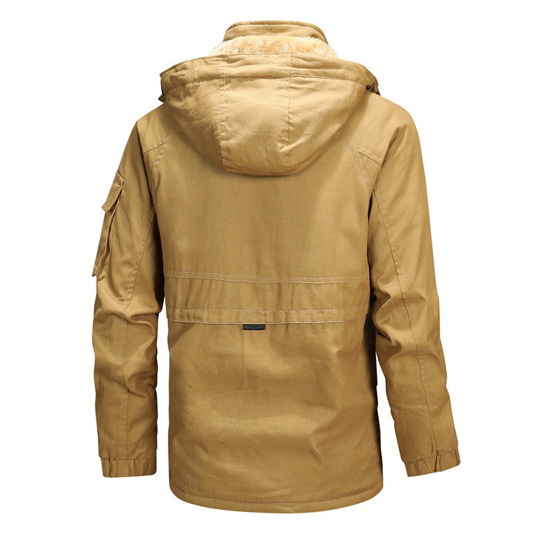 Men's Fashion Leisure Washed-out Jacket Coat