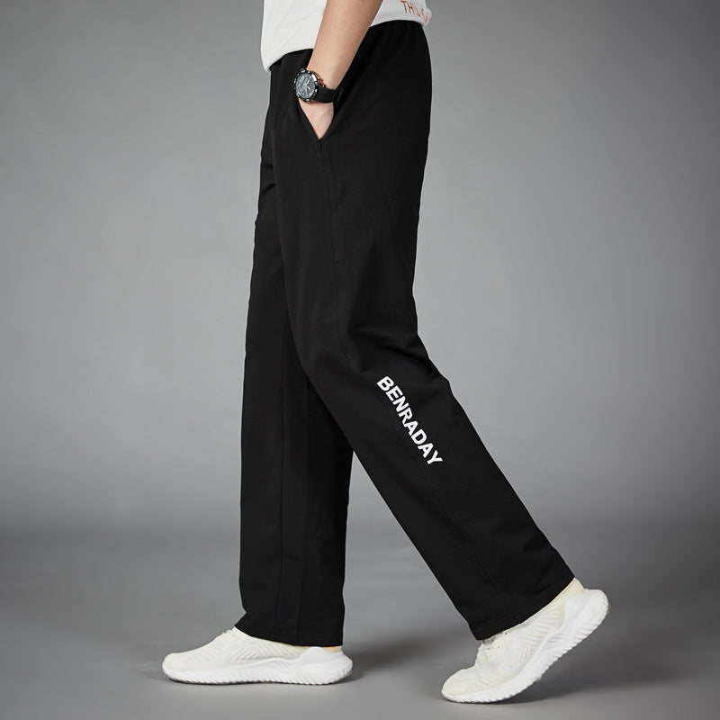 Pantalones deportivos para hombre, tallas grandes, pantalones para correr juveniles, para hombre