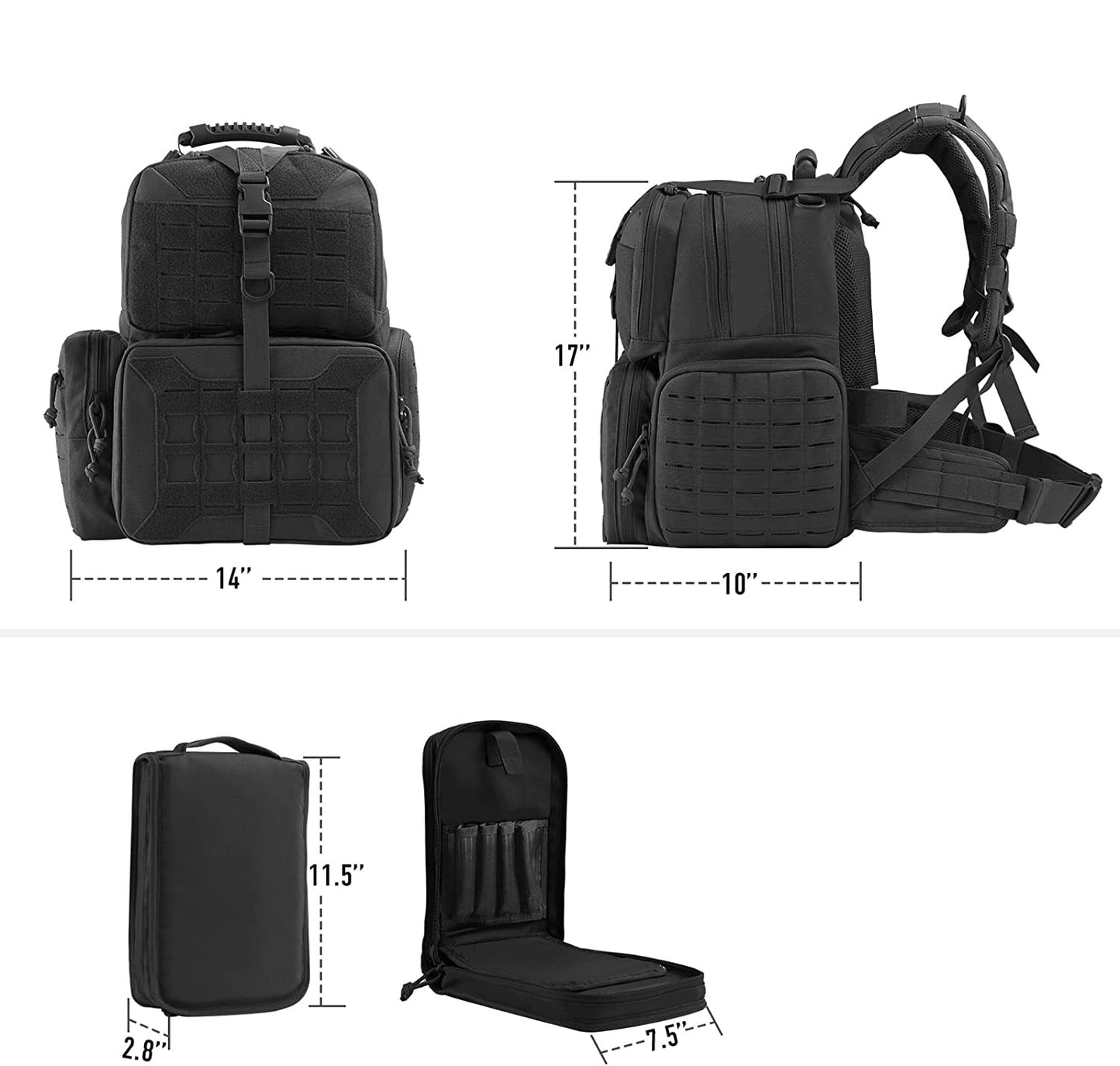 Outdoor Tactics Backpack Detachable Accessory Bag