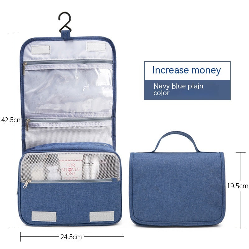 Waterproof Portable Travel Buggy Large Capacity Hanging Men's Toiletry  Storage Bag