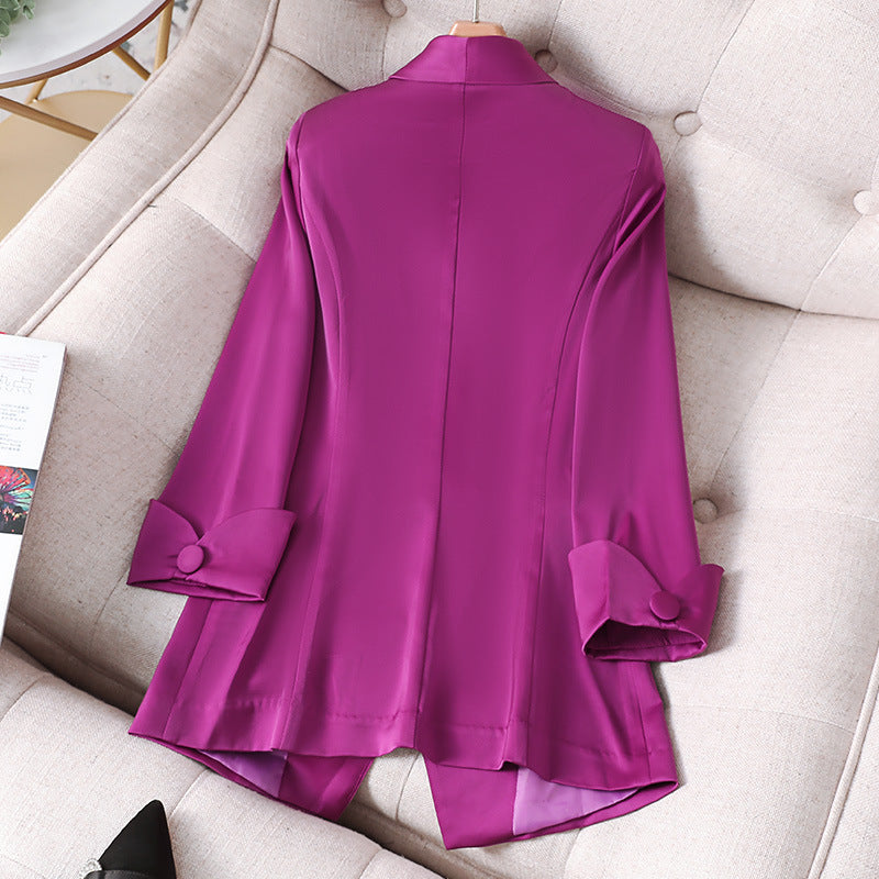 Purple Suit Jacket Women