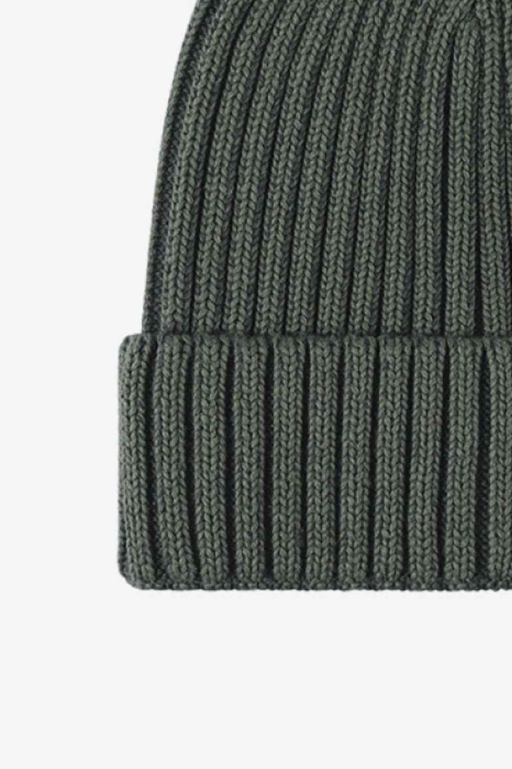 Gorro con puños suave y cómodo.