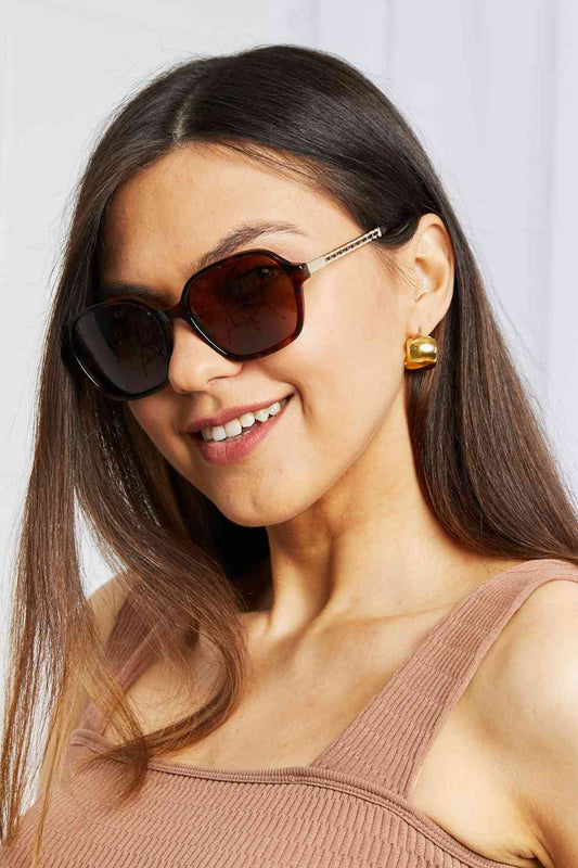 Gafas de sol con montura completa y lentes de polarización TAC