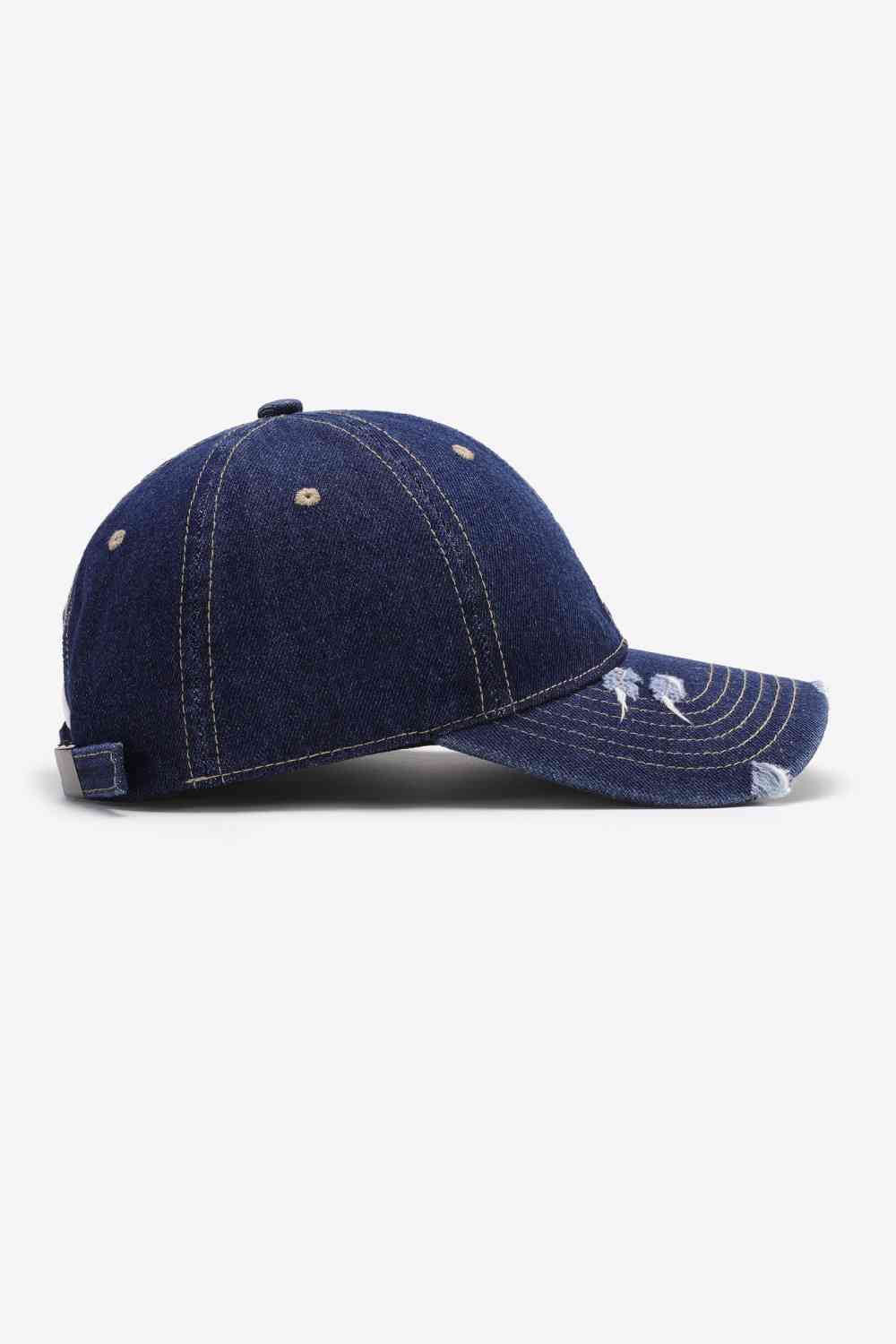 Gorra de béisbol ajustable desgastada