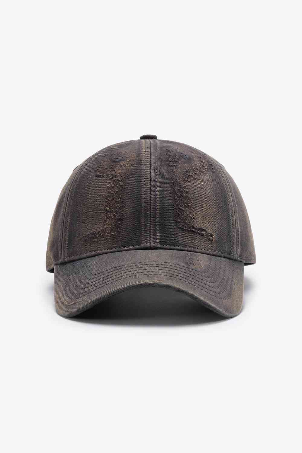 Gorra de béisbol ajustable desgastada