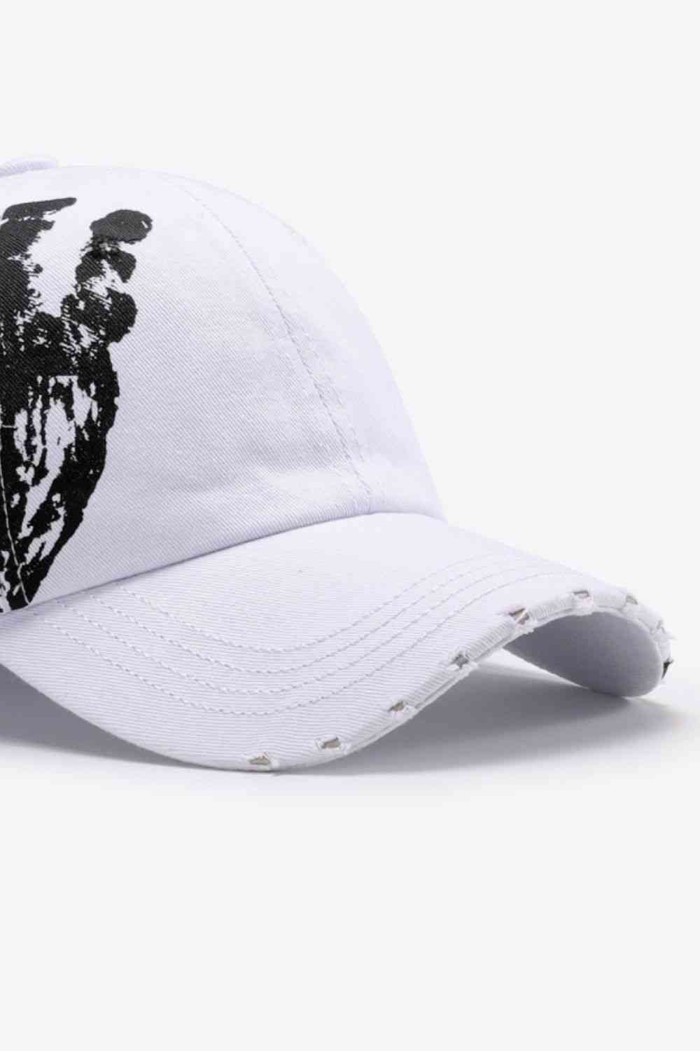 Gorra de béisbol ajustable desgastada con gráfico VIBRA