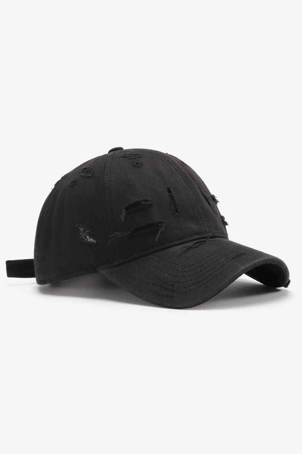 Gorra de béisbol ajustable desgastada