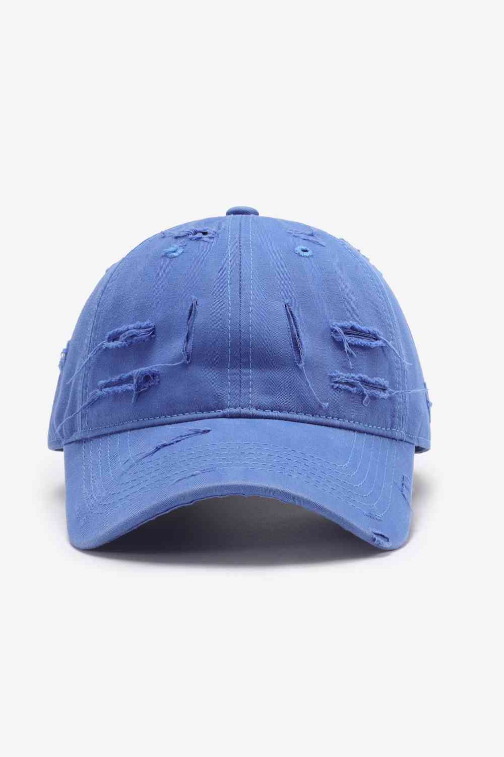 Distressed Adjustable Baseball Cap