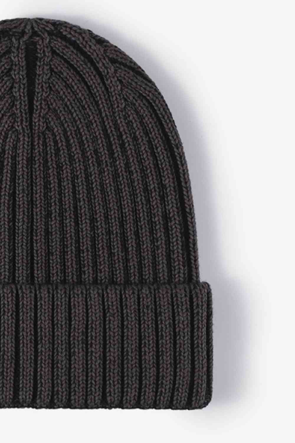 Gorro con puños suave y cómodo.