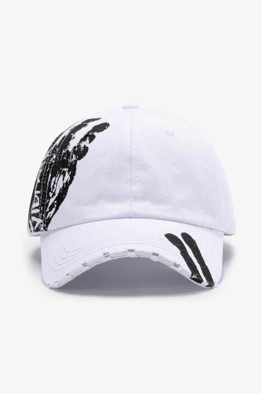 Gorra de béisbol ajustable desgastada con gráfico VIBRA